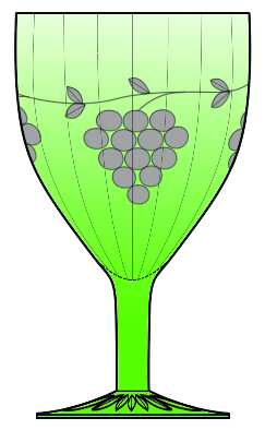 Grape Green (Cut 6) by Standard Glass