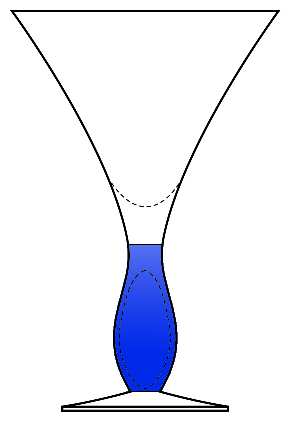 Grande Trumpet Cobalt by Sasaki