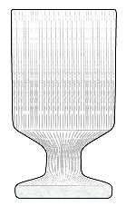 Rain Glass Clear by Sasaki