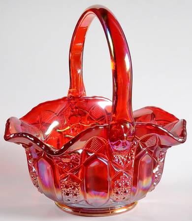 Quintec Ruby Carnival by Smith Glass 