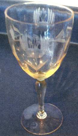 Water Lily Yellow by Standard Glass