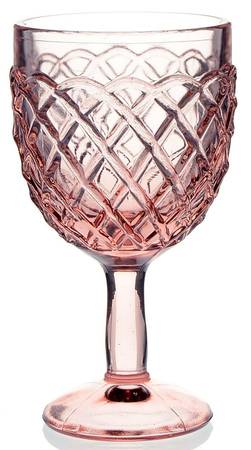 Trellis Pink by Smith Glass 