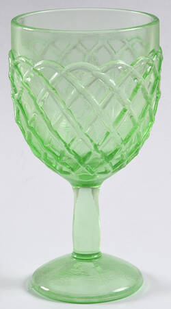 Trellis Lime Green by Smith Glass 