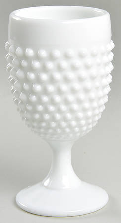 Hobnail Milk Glass by Smith Glass 