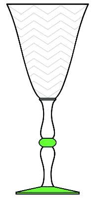 15003 Green (Herring Bone Optic) by Tiffin-Franciscan