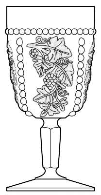 Beaded Grape by US Glass