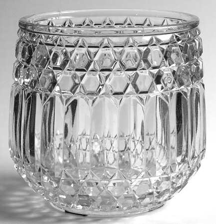 Prism with Double Block Band by Unknown Manufacturer