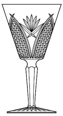 Mooncoin (Cut) by Waterford Crystal
