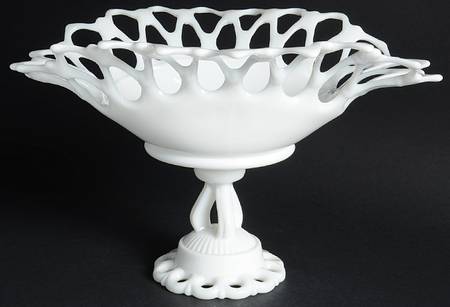 Doric Milk Glass by Westmoreland