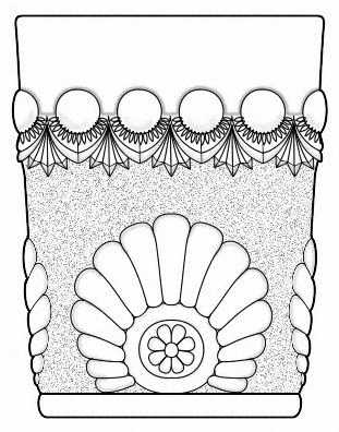 Shell and Jewel Clear Stippled by Westmoreland