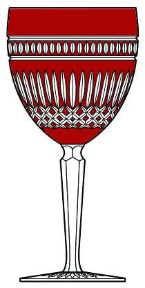 Serenity Ruby by Waterford Crystal