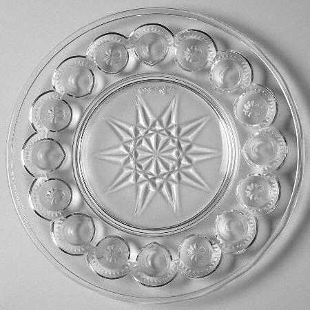 Moon and Star Clear by Weishar Glass
