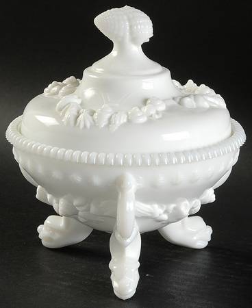 Argonaut Shell Milk Glass by Westmoreland