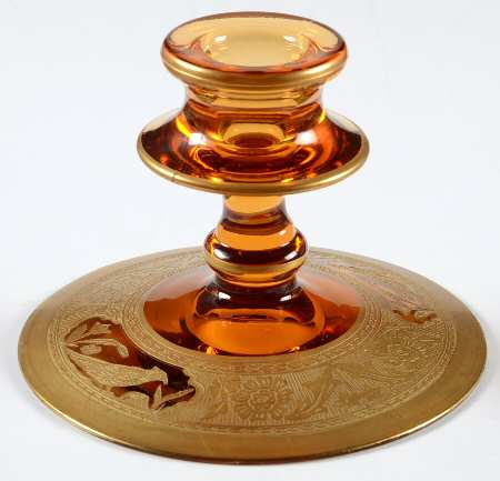 Pheasants and Stump Amber by Wheeling Decorating