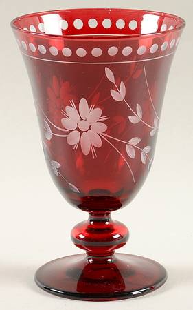Garnet Vintage Etched by Williams-Sonoma
