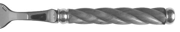 Tonga-Black (Silverplate) by Alain Saint Joanis