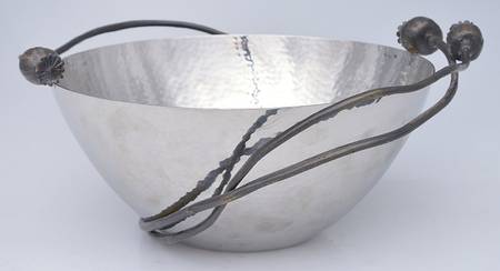 Poppy (Stainless & Bronze, Hollowware) by Michael Aram
