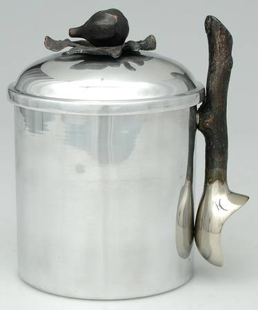 Fig Leaf (Metal, Hollowware) by Michael Aram