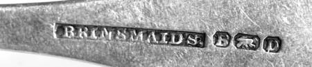 Coin Silver Flatware by Brindsmaid & Hildreth