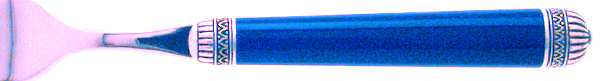 Carthage-Blue (Stainless) by Jean Couzon