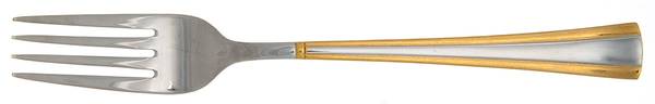Geo Gold (Stainless, Gold Accent) by Cuisinart Flatware