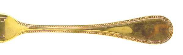 Perles (Gold Electroplate) by Christofle France