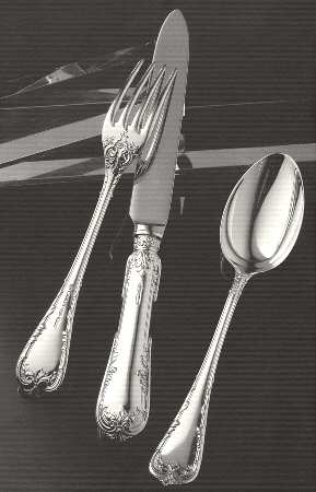 Fleuri (Silverplate) by Cassetti