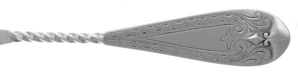 Dart-Engraved (Coin) by Misc Coin Silver Mfg