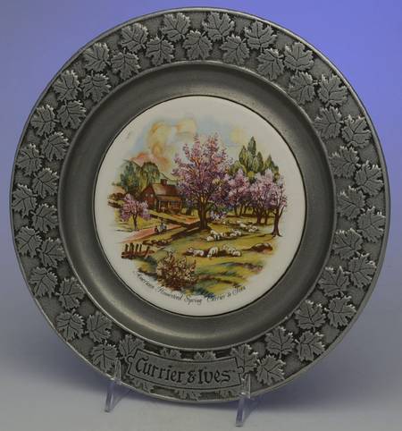 Currier & Ives (Pewter, Hollowware) by Carson Castings