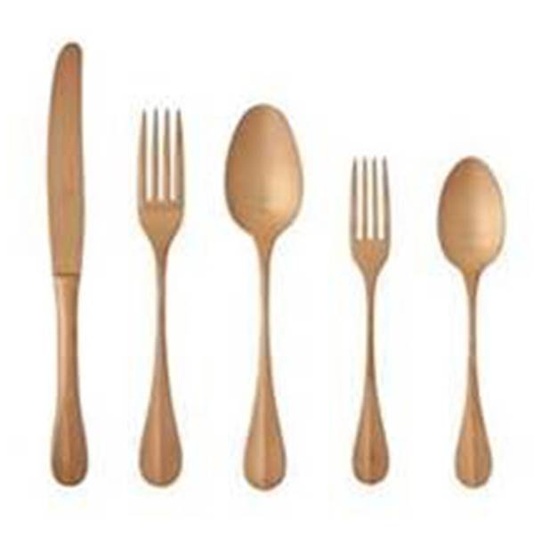 Nau Copper (Stainless, Copper Plate) by Costa Nova Flatware