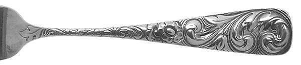 Scroll (Sterling, 1886, No Monograms) by Durgin