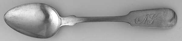 Coin Silver Flatware by Daniel Booth Hempstead & Co
