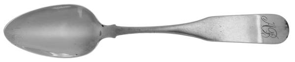 Coin Silver Flatware by Deodat Williams