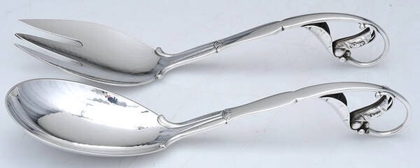Ornamental Items (Sterling) by Georg Jensen (Denmark)