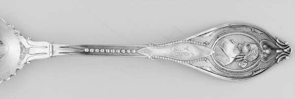 Medallion-E (Sterling, 1890) by George W Shiebler