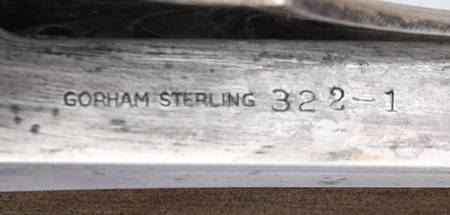 322 (Sterling, Hollowware) by Gorham Silver