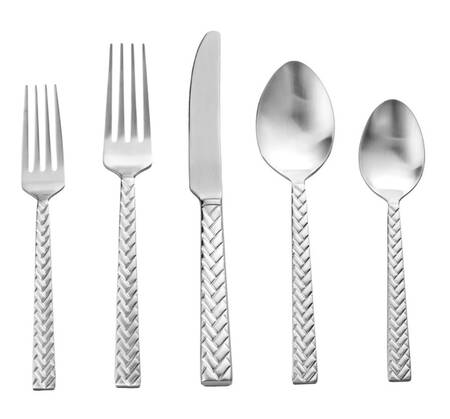 Tresser Satin (Stainless) by Godinger