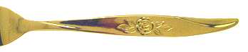 Avon Rose (Gold Electroplate) by Hanford Forge