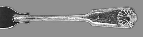 Fiddle, Thread&Shell (Silverplate) by Hiram Wild Ltd
