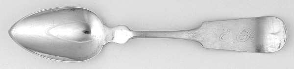 Coin Silver Flatware by Isaac Garrison