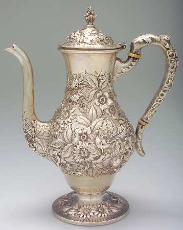 Repousse-Half Chased (Holloware) by Kirk Stieff