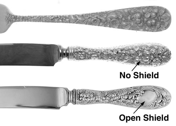 Stieff Rose (Sterling, 1892, Monograms) by Kirk Stieff