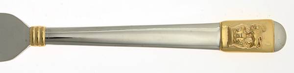 Clarendon Gold (Stainless, Gold Accent) by Ralph Lauren Flatware