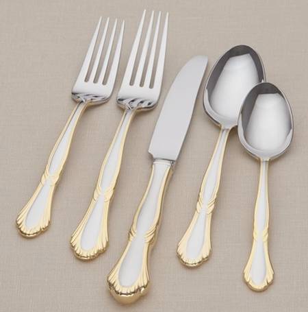 Majestic Elegance Gold (Stainless) by Lenox