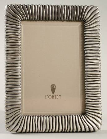 Pleats (Platinum Plated, Hollowware) by L'Objet