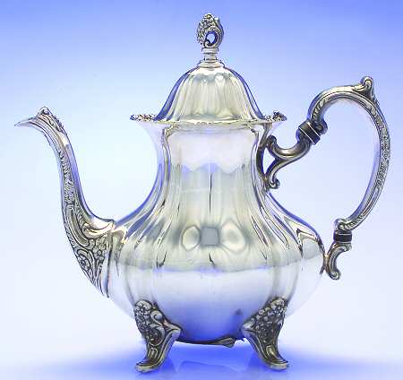Lancaster Rose (Silverplate, Hollowware) by Poole Silver 