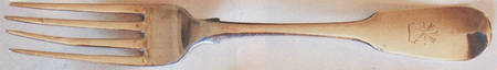 Fiddle (Sterling, 1830) by Peter Walsh