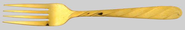 Diagonal Gold (Gold Electroplate) by Retroneu