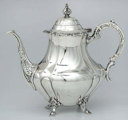 Georgian Rose (Sterling, Hollowware) by Reed & Barton