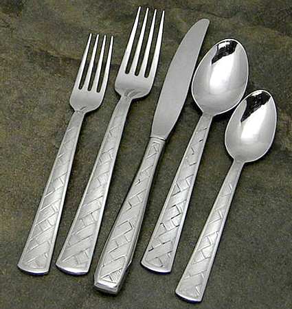 Weave (Stainless) by Sherrill (Liberty Tabletops)